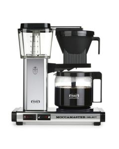 Moccamaster Select Filtre Kahve Makinesi Cam Potlu Mat Gümüş