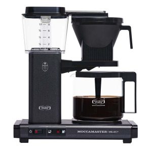 Moccamaster Select Filtre Kahve Makinesi Cam Potlu Antrasit